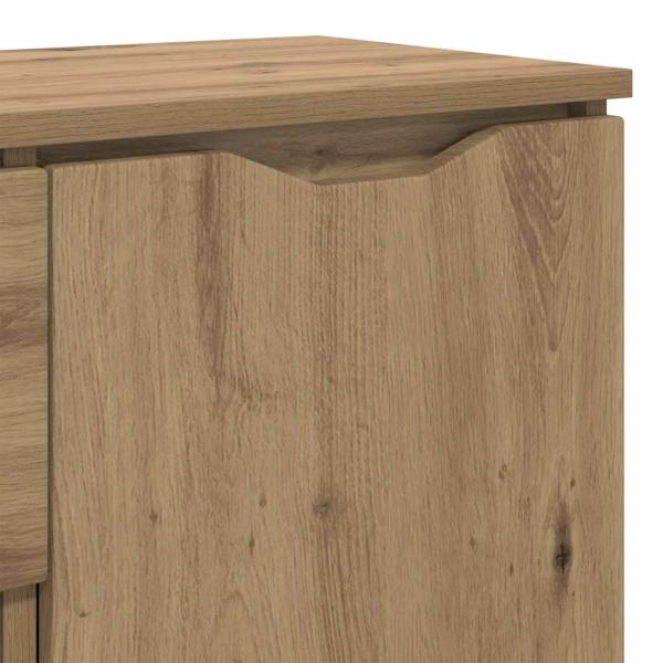 Sideboard Artisan-Eiche 100 x 30 x 65,6 Holzwerkstoff