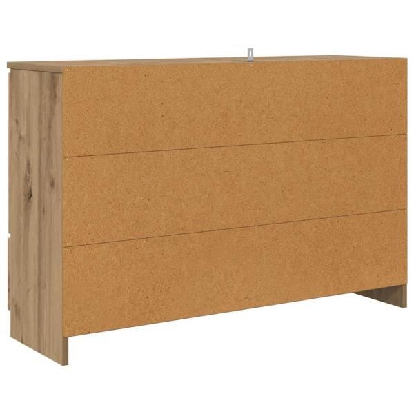 Sideboard Artisan-Eiche 100 x 30 x 65,6 Holzwerkstoff