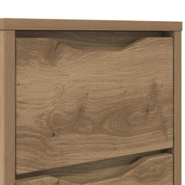 Nachttische 2 pcs Artisan-Eiche 30,5 x 30 x 43 cm Holzwerkstoff