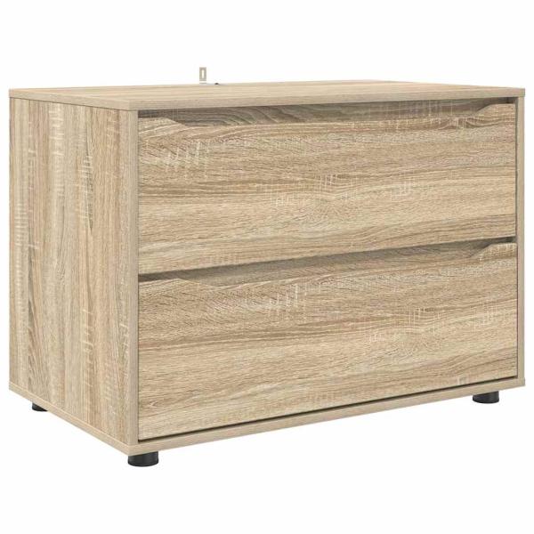 Aufbewahrungsschrank Sonoma-Eiche 80 x 48 x 57 cm Holzwerkstoff