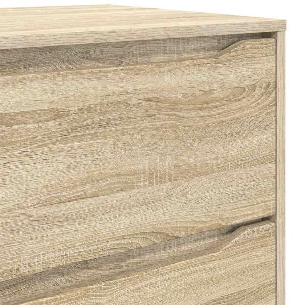 Aufbewahrungsschrank Sonoma-Eiche 80 x 48 x 57 cm Holzwerkstoff