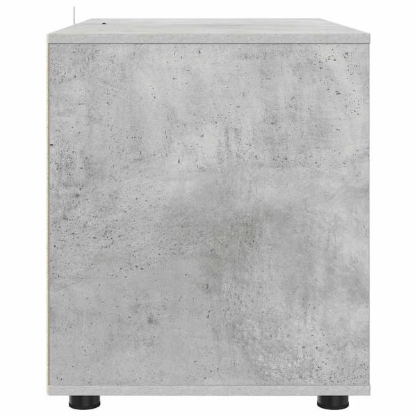 Aufbewahrungsschrank Beton Grau 80 x 48 x 57 cm Holzwerkstoff