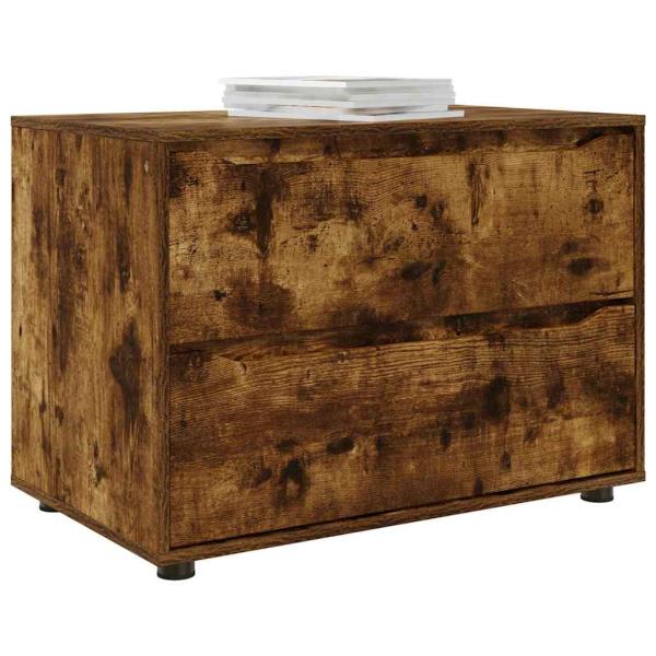 Aufbewahrungsschrank Geräucherte Eiche 80 x 48 x 57 cm