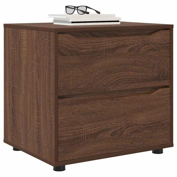 Aufbewahrungsschrank Braun Eichen-Optik 60 x 48 x 57 cm