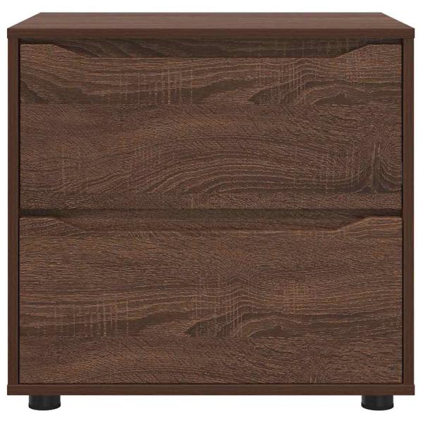 Aufbewahrungsschrank Braun Eichen-Optik 60 x 48 x 57 cm