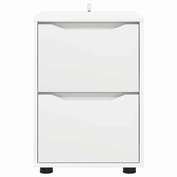 Aufbewahrungsschrank Weiß 40 x 48 x 57 cm Holzwerkstoff