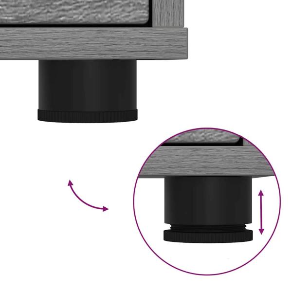 Aufbewahrungsschrank Graues Sonoma 40 x 48 x 57 cm