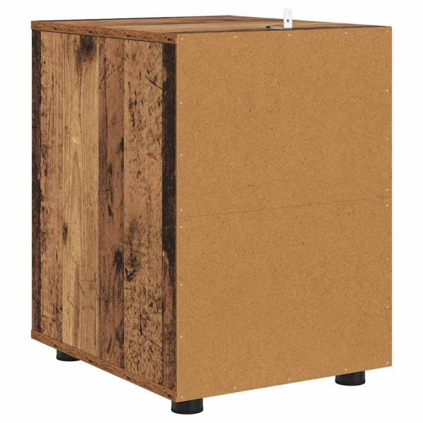 Aufbewahrungsschrank Altholz 40 x 48 x 57 cm Holzwerkstoff