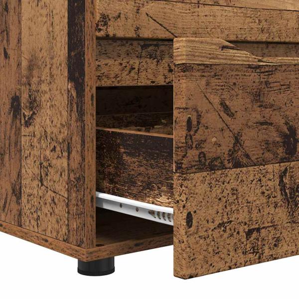 Aufbewahrungsschrank Altholz 40 x 48 x 57 cm Holzwerkstoff