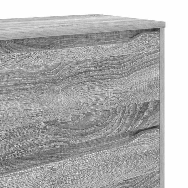 Aufbewahrungsschrank Graues Sonoma 80 x 31 x 81 cm