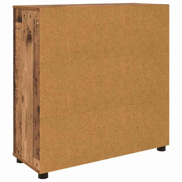 Aufbewahrungsschrank Altholz 80 x 31 x 81 cm Holzwerkstoff