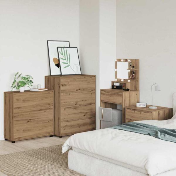 Aufbewahrungsschrank Artisan-Eiche 80 x 31 x 81 cm