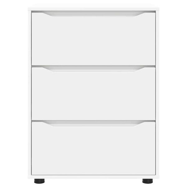 Aufbewahrungsschrank Weiß 60 x 48 x 81 cm Holzwerkstoff