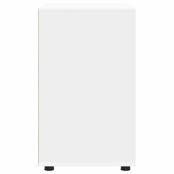 Aufbewahrungsschrank Weiß 60 x 48 x 81 cm Holzwerkstoff
