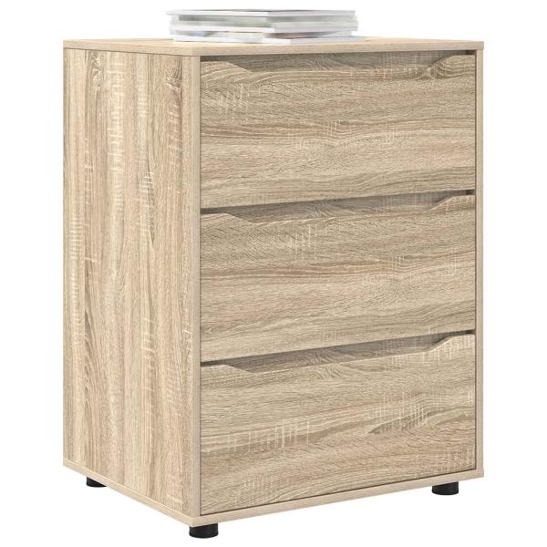 Aufbewahrungsschrank 60 x 48 x 81 cm Holzwerkstoff Sonoma-Eiche