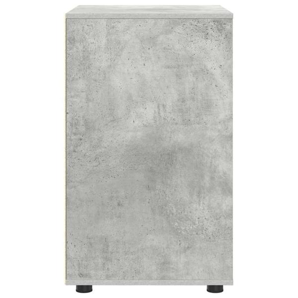 Aufbewahrungsschrank Beton Grau 60 x 48 x 81 cm Holzwerkstoff