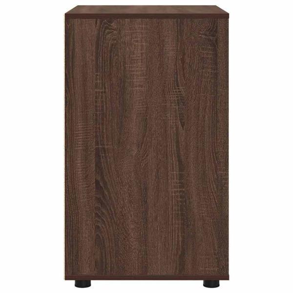 Aufbewahrungsschrank Braun Eichen-Optik 60 x 48 x 81 cm