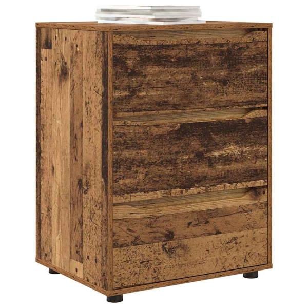 Aufbewahrungsschrank Altholz 60 x 48 x 81 cm Holzwerkstoff