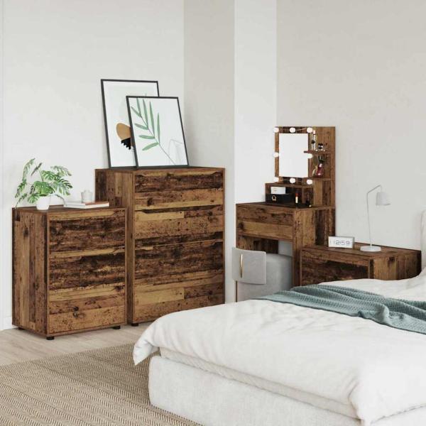 Aufbewahrungsschrank Altholz 60 x 48 x 81 cm Holzwerkstoff