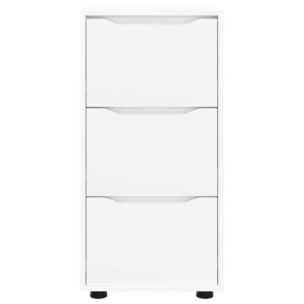 Aufbewahrungsschrank Weiß 40 x 48 x 81 cm Holzwerkstoff