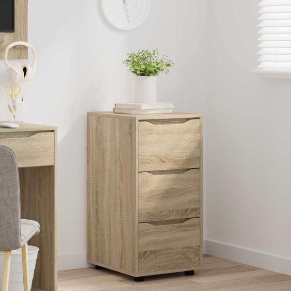 Aufbewahrungsschrank Sonoma-Eiche 40 x 48 x 81 cm Holzwerkstoff