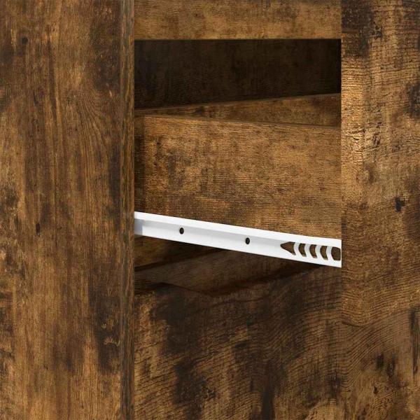 Aufbewahrungsschrank Geräucherte Eiche 40 x 48 x 81 cm