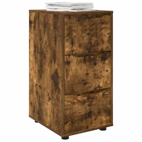 Aufbewahrungsschrank Geräucherte Eiche 40 x 48 x 81 cm