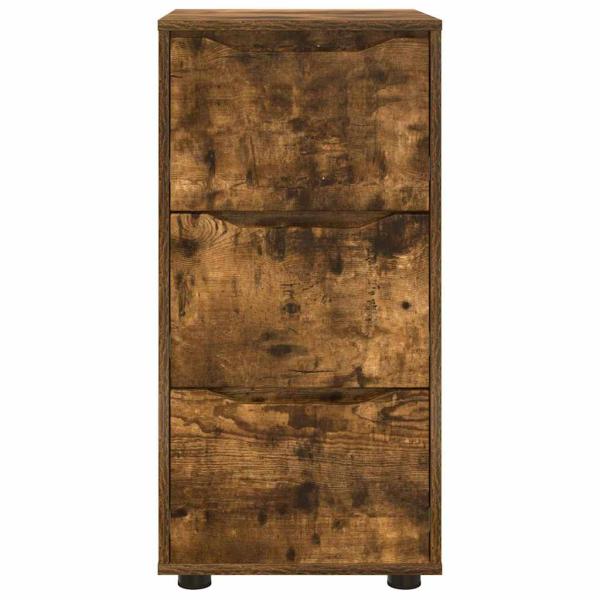 Aufbewahrungsschrank Geräucherte Eiche 40 x 48 x 81 cm