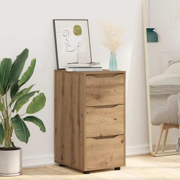 Aufbewahrungsschrank Artisan-Eiche 40 x 48 x 81 cm