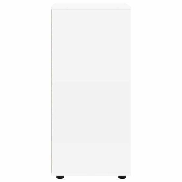 Aufbewahrungsschrank Weiß 40 x 48 x 105 cm Holzwerkstoff