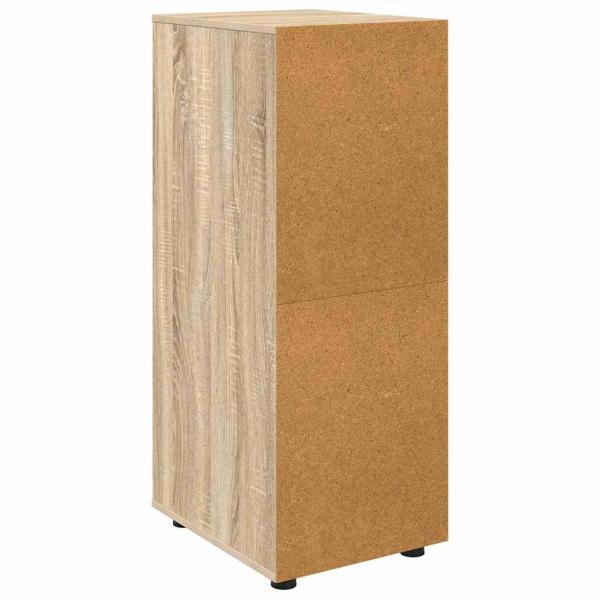 ARDEBO.de - Aufbewahrungsschrank Sonoma-Eiche 40 x 48 x 105 cm