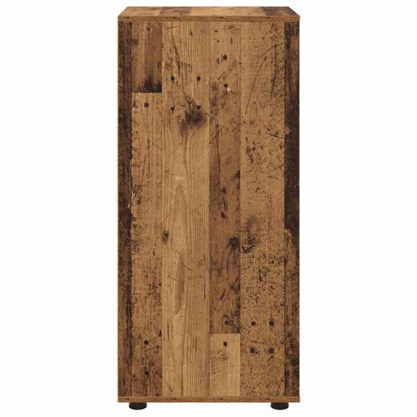 Aufbewahrungsschrank Altholz 40 x 48 x 105 cm Holzwerkstoff