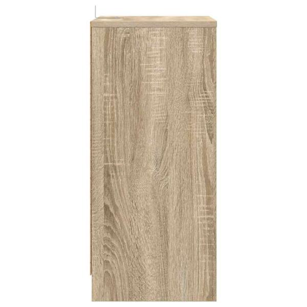Nachttische 2 pcs Sonoma-Eiche 40 x 30 x 467 cm Holzwerkstoff