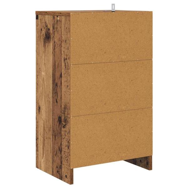 Nachttische 2 pcs Altholz 40 x 30 x 467 cm Holzwerkstoff