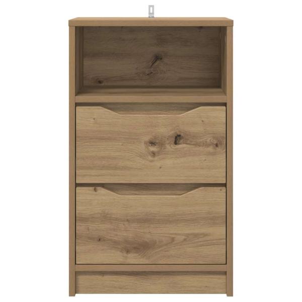 Nachttische 2 pcs Artisan-Eiche 40 x 30 x 467 cm Holzwerkstoff
