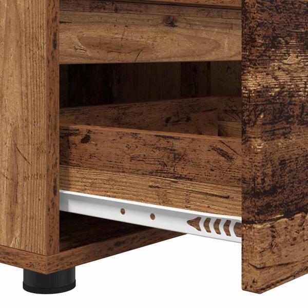 ARDEBO.de - TV-Schränk Altholz 100 x 48 x 43 cm Holzwerkstoff