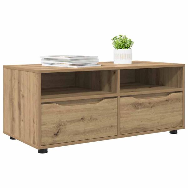 TV-Schränk 100 x 48 x 43 cm Artisan-Eiche Holzwerkstoff