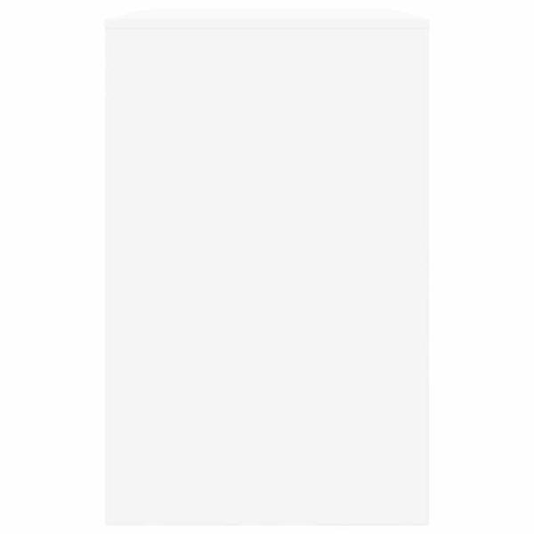 Schreibtisch mit Schubladen Weiß 100 x 50 x 78 cm Holzwerkstoff