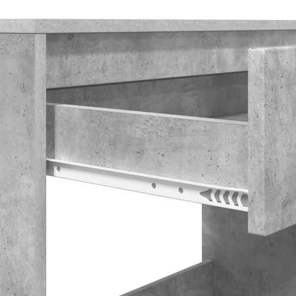 Schreibtisch Beton Grau 100 x 50 x 78 cm Holzwerkstoff