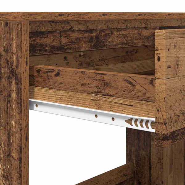 Schreibtisch Altholz 100 x 50 x 78 cm Holzwerkstoff