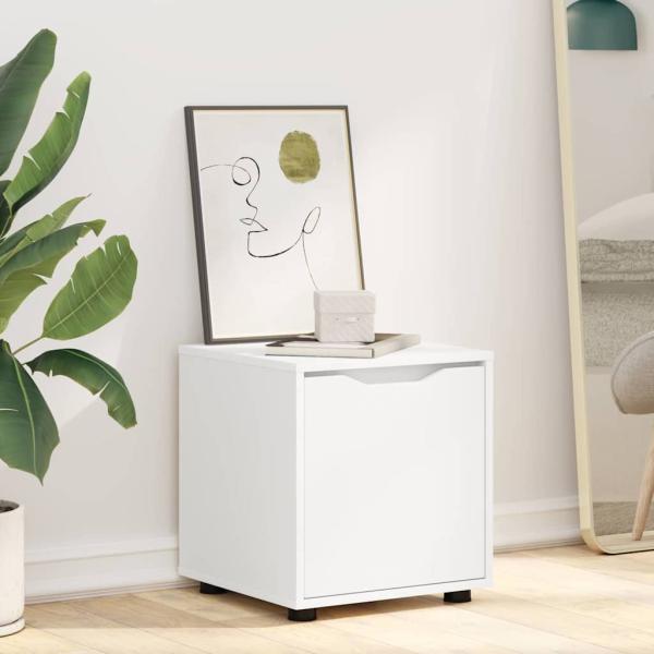 Badezimmerschrank Weiß 40,5 x 40 x 44 cm Holzwerkstoff