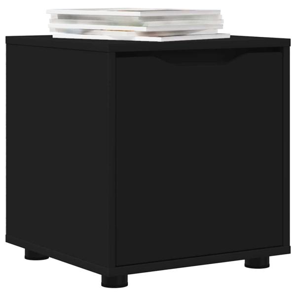 Badezimmerschrank Schwarz 40,5 x 40 x 44 cm Holzwerkstoff