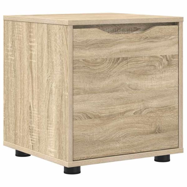 ARDEBO.de - Badezimmerschrank Sonoma-Eiche 40,5 x 40 x 44 cm Holzwerkstoff