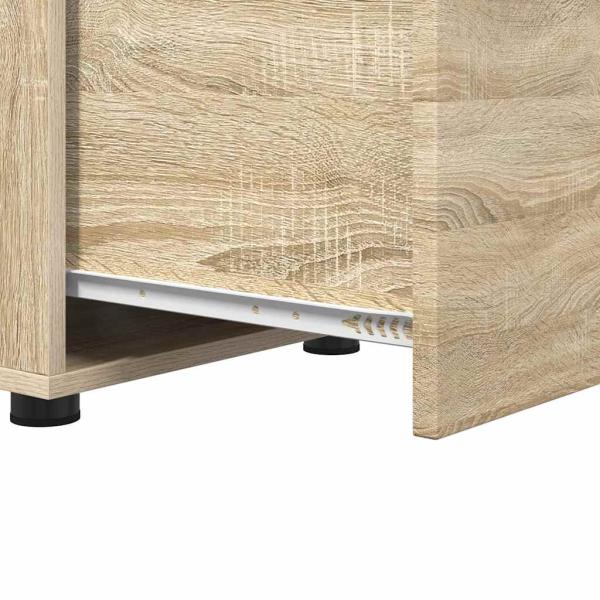 Badezimmerschrank Sonoma-Eiche 40,5 x 40 x 44 cm Holzwerkstoff