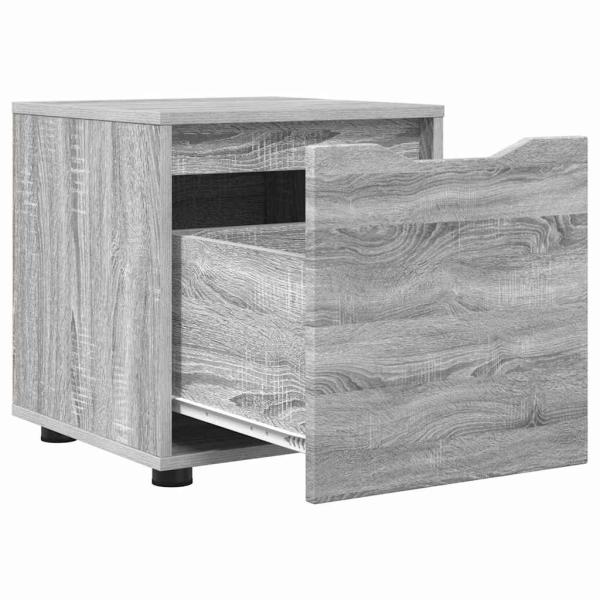 Badezimmerschrank Graues Sonoma 40,5 x 40 x 44 cm Holzwerkstoff