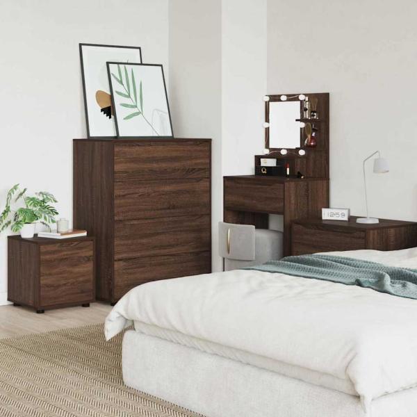 Badezimmerschrank Braun Eichen-Optik 40,5 x 40 x 44 cm