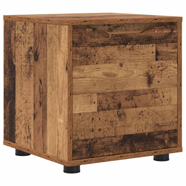 ARDEBO.de - Badezimmerschrank Altholz 40,5 x 40 x 44 cm Holzwerkstoff