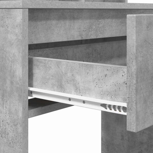 Schlafzimmer-Frisiertische Beton Grau 80 x 39,6 x 135 cm
