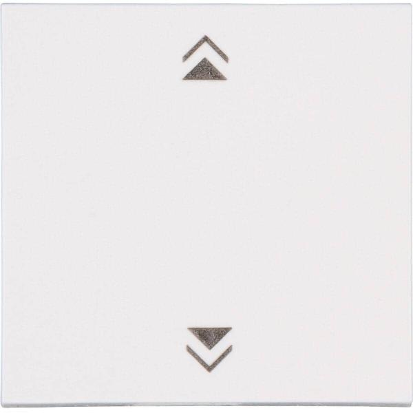 ARDEBO.de Kopp 861901012 Flächenwippe mit Pfeilsymbolen, für energieautarkes Bluetooth-Wandschaltermodul, HK07, reinweiß