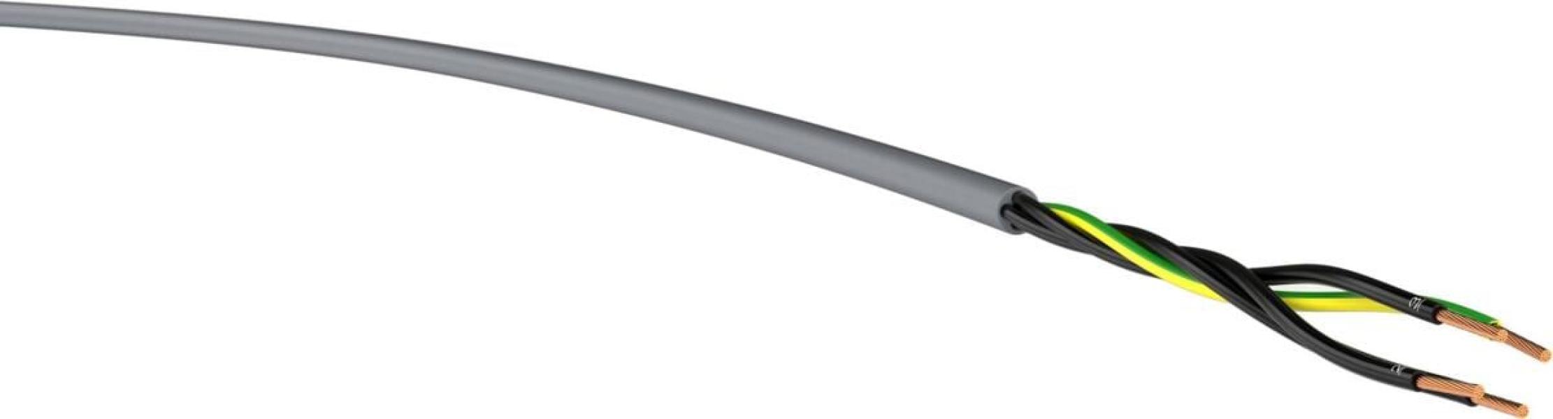 ARDEBO.de PVC-Steuerleitung Zahlencodiert YSLY-JZ 4x4 Ri.50, grau, Ring, 50m